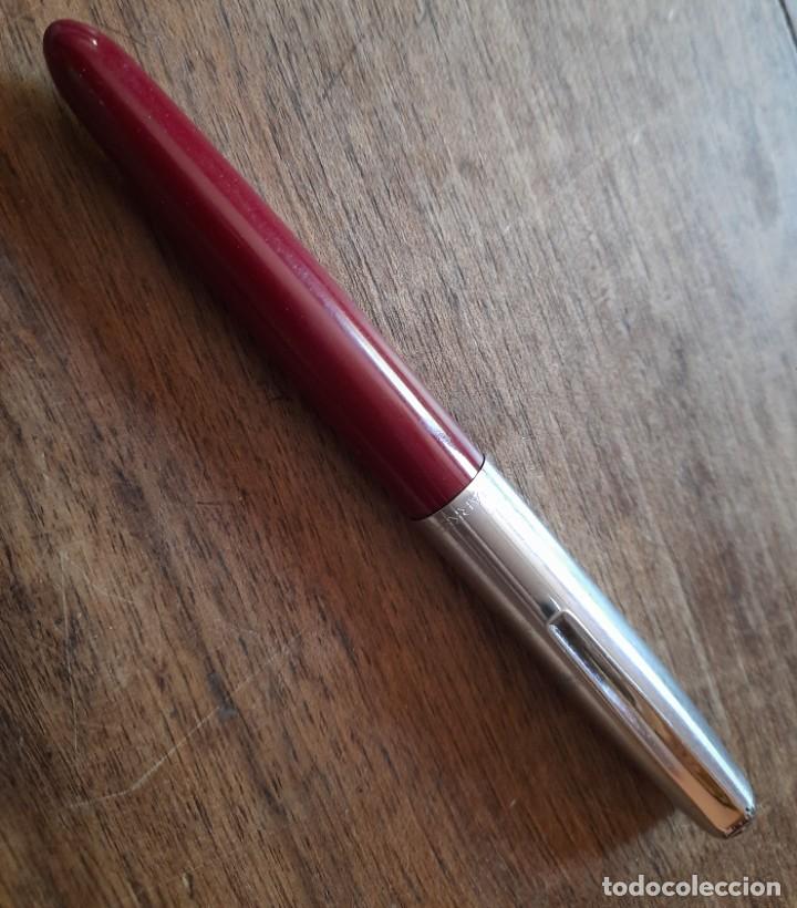 Plumas estilogr&aacute;ficas antiguas: Pluma estilogr&aacute;fica Parker USA - Foto 1