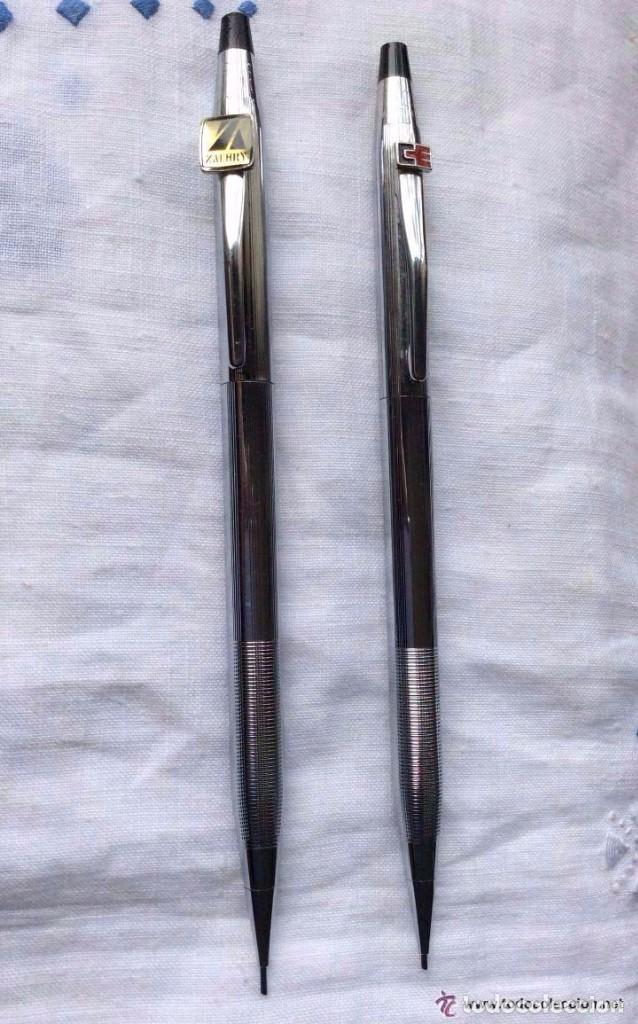 Plumas estilogr&aacute;ficas antiguas: .- CONJUNTO DE LAPICEROS DE LA MARCA CROSS - - Foto 1