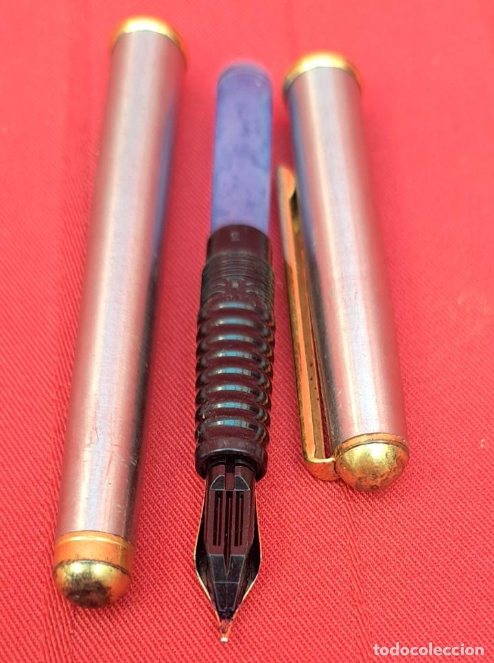 Plumas estilogr&aacute;ficas antiguas: Pluma estilogr&aacute;fica Inoxcrom Iridium - Foto 7