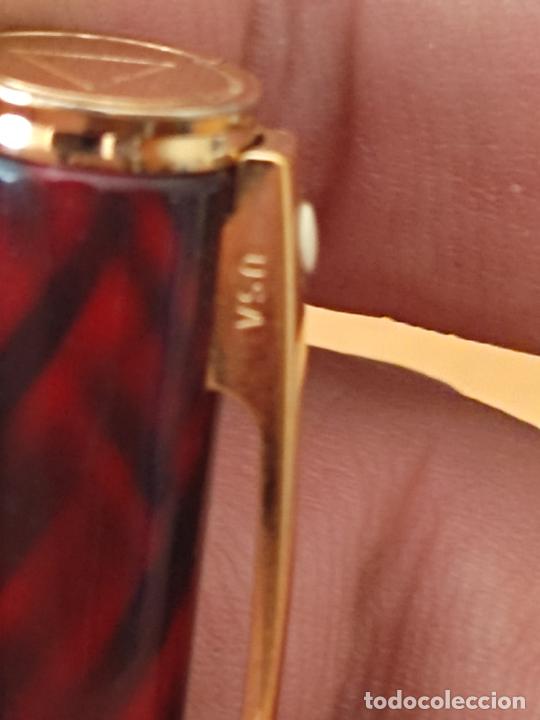 Plumas estilogr&aacute;ficas antiguas: SHEAFFER PLUMA LACADA 13,6 CM - Foto 5