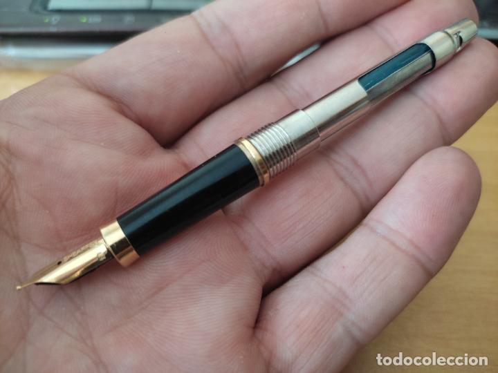 Plumas estilogr&aacute;ficas antiguas: SHEAFFER PLUMA LACADA 13,6 CM - Foto 8