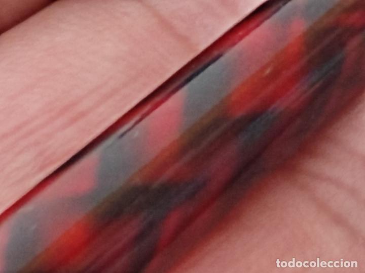 Plumas estilogr&aacute;ficas antiguas: SHEAFFER PLUMA LACADA 13,6 CM - Foto 9