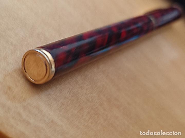 Plumas estilogr&aacute;ficas antiguas: SHEAFFER PLUMA LACADA 13,6 CM - Foto 12