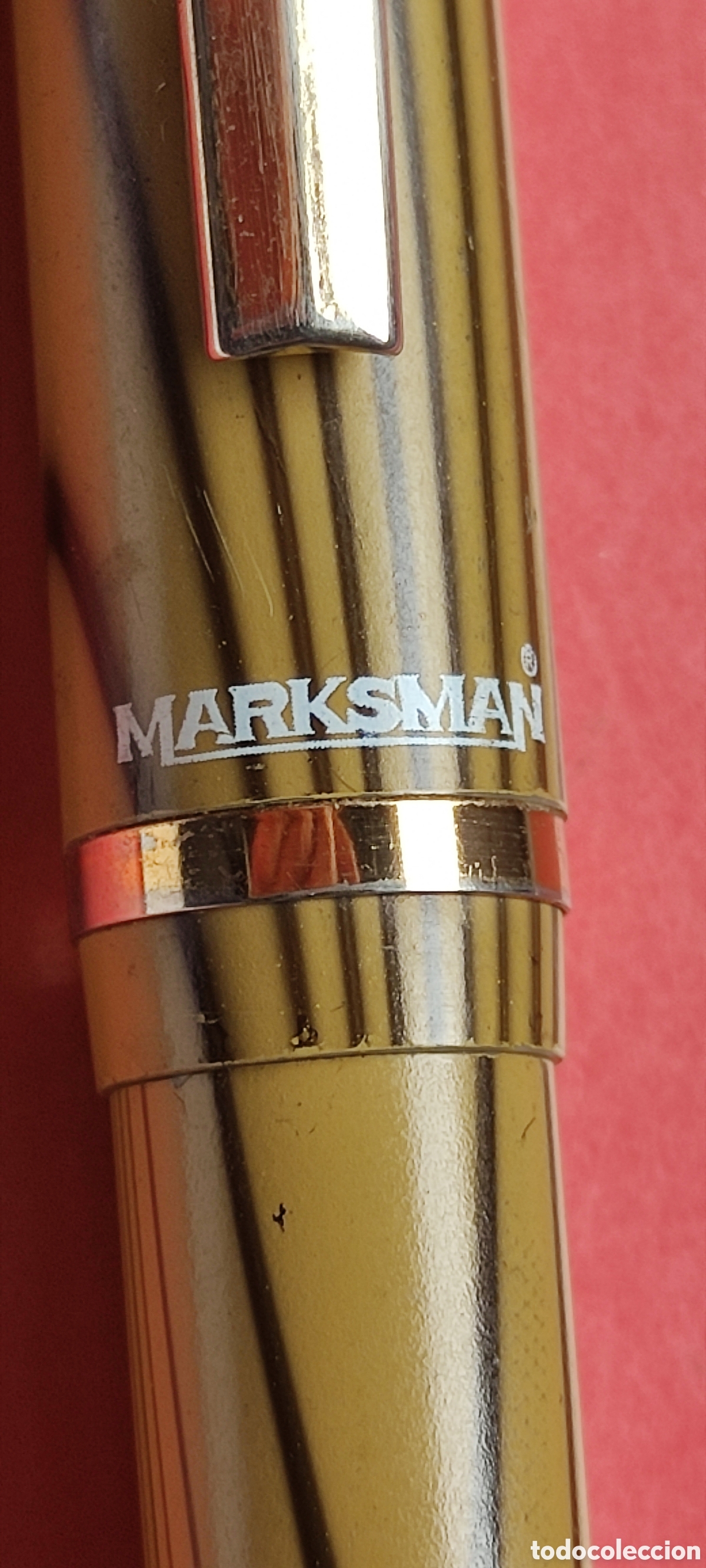 Plumas estilogr&aacute;ficas antiguas: Pluma estilografica MARKSMAN - Foto 2