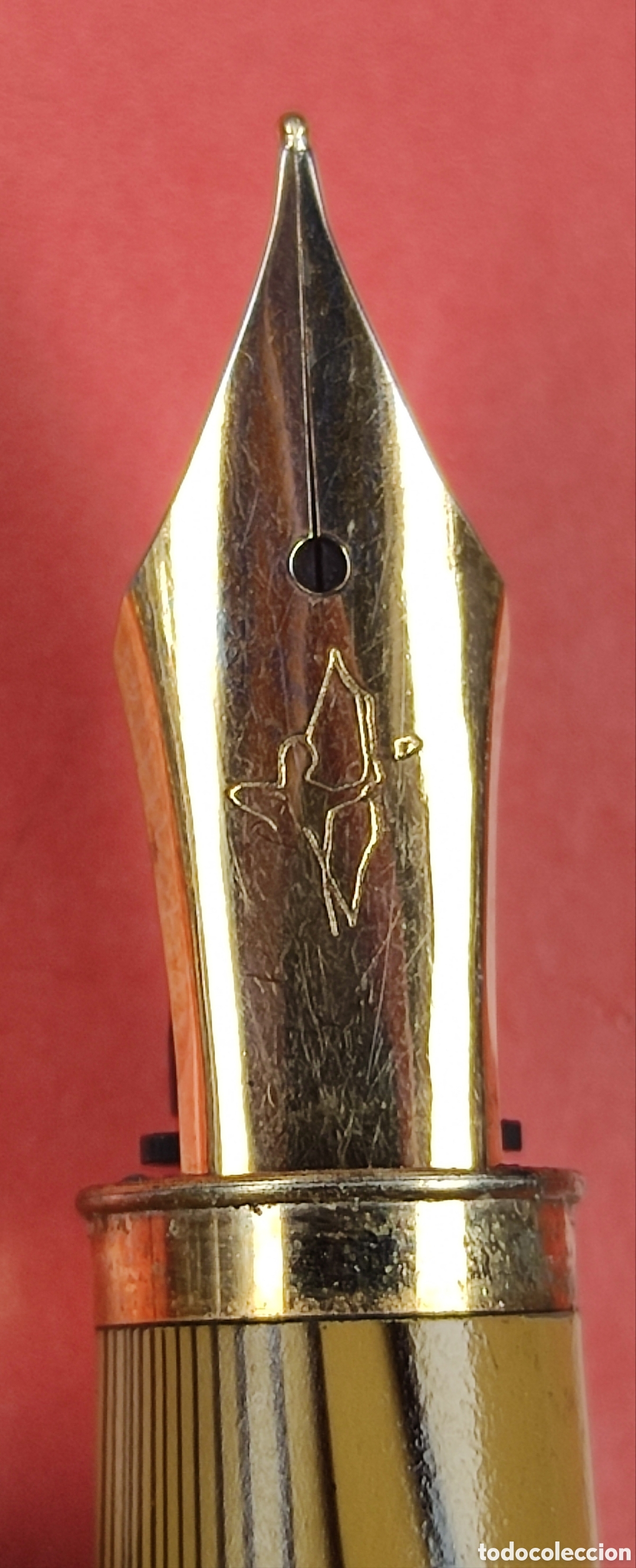Plumas estilogr&aacute;ficas antiguas: Pluma estilografica MARKSMAN - Foto 4