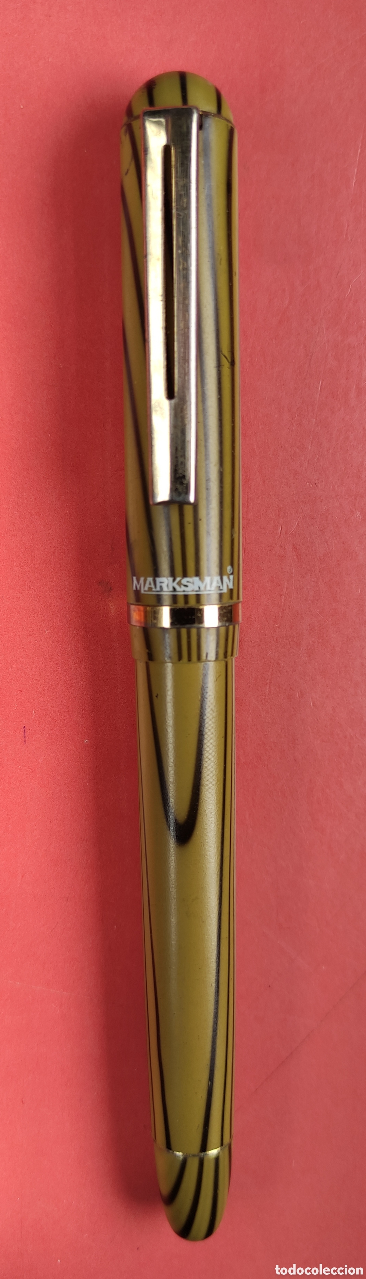 Plumas estilogr&aacute;ficas antiguas: Pluma estilografica MARKSMAN - Foto 1