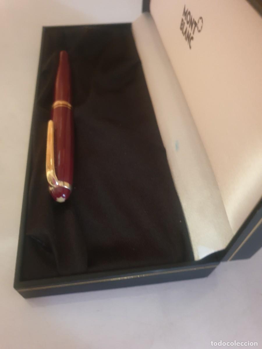 Plumas estilogr&aacute;ficas antiguas: Pluma Montblanc Bourdeos 252 . DIFICIL - Foto 1