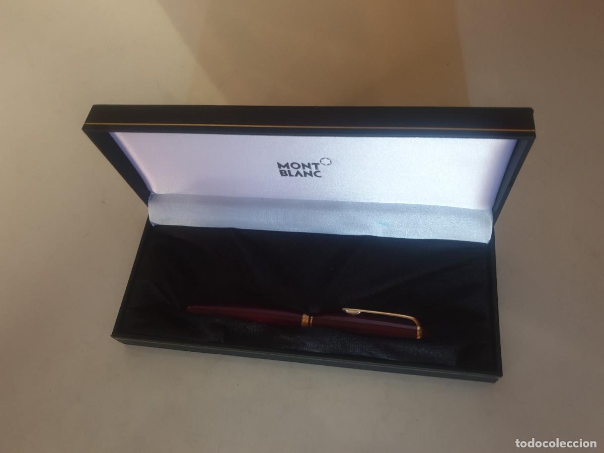 Plumas estilogr&aacute;ficas antiguas: Pluma Montblanc Bourdeos 252 . DIFICIL - Foto 9