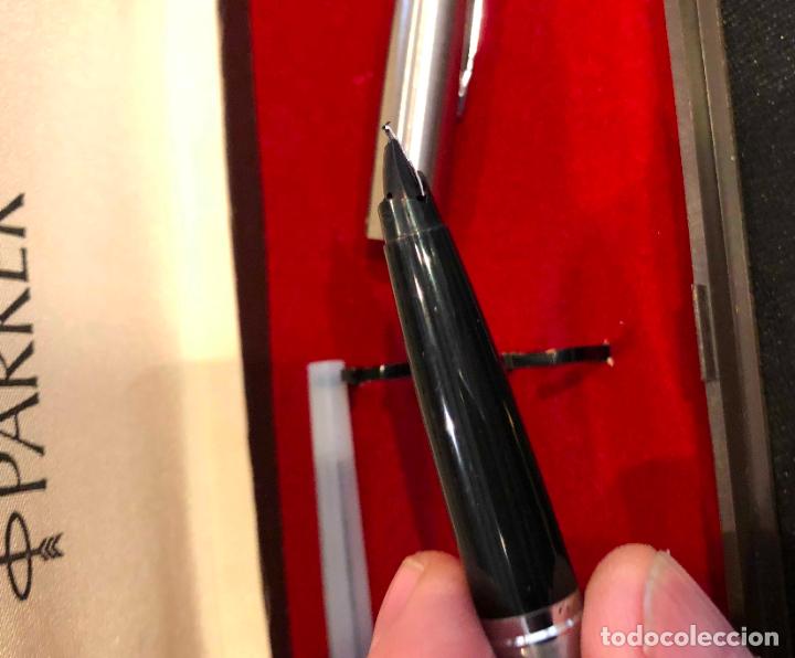 Plumas estilogr&aacute;ficas antiguas: CONJUNTO 2 PLUMAS UNA PARQUER Y OTRA SHEAFFER - Foto 3