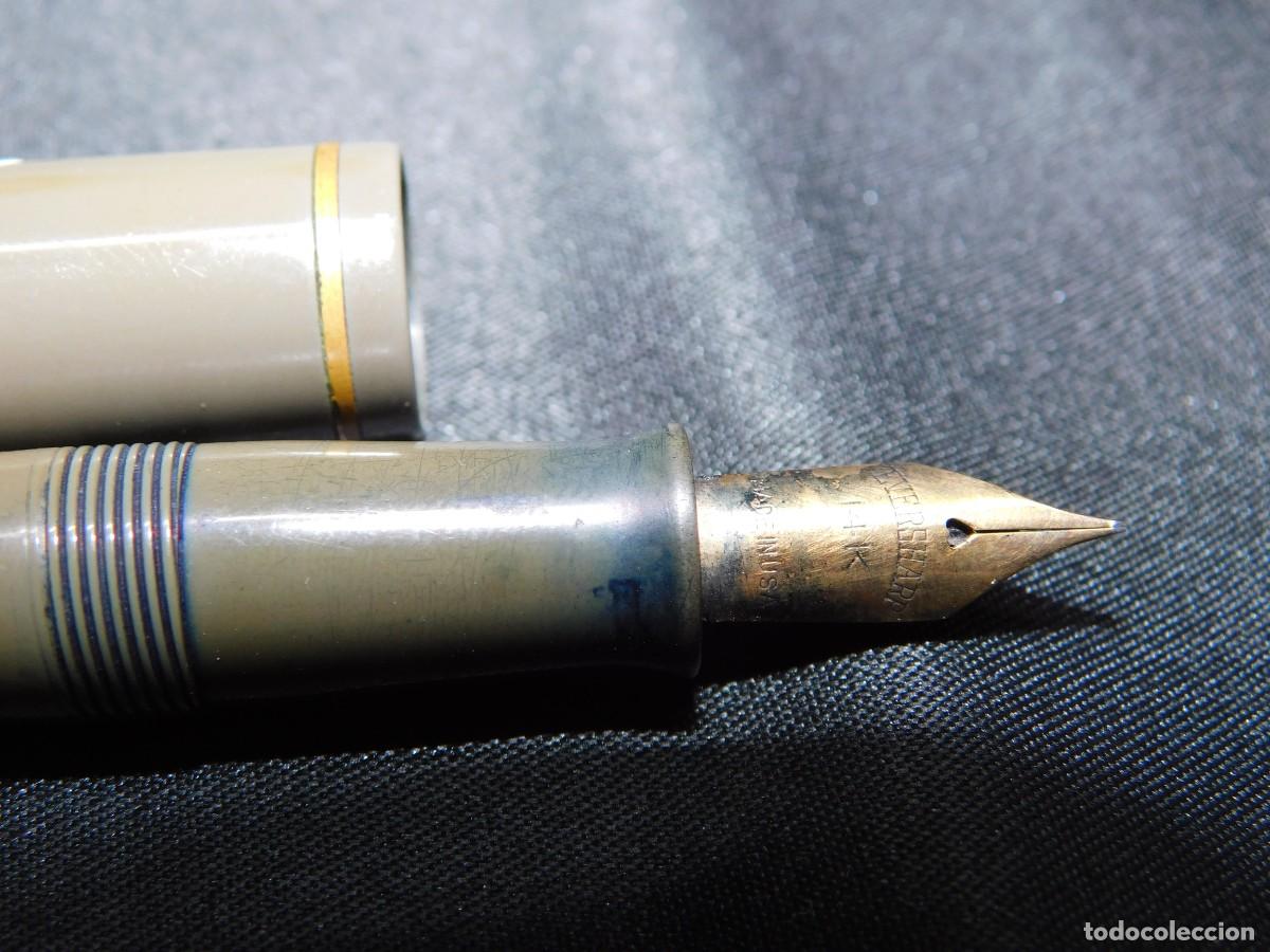 Plumas estilogr&aacute;ficas antiguas: Pluma Eversharp 14K - Foto 4