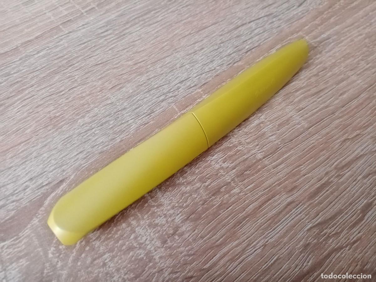 Plumas estilogr&aacute;ficas antiguas: PLUMA PELIKAN TWIST AMARILLA - Foto 5