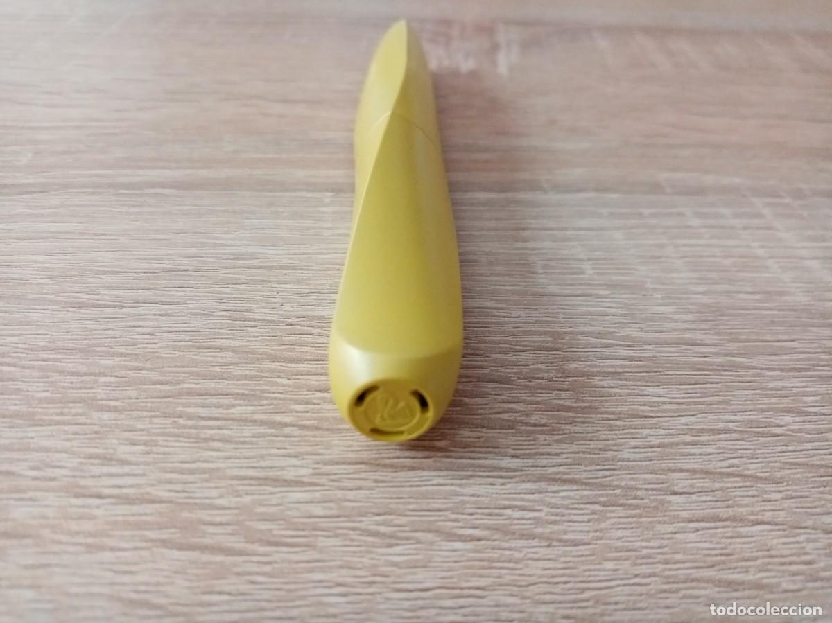 Plumas estilogr&aacute;ficas antiguas: PLUMA PELIKAN TWIST AMARILLA - Foto 6