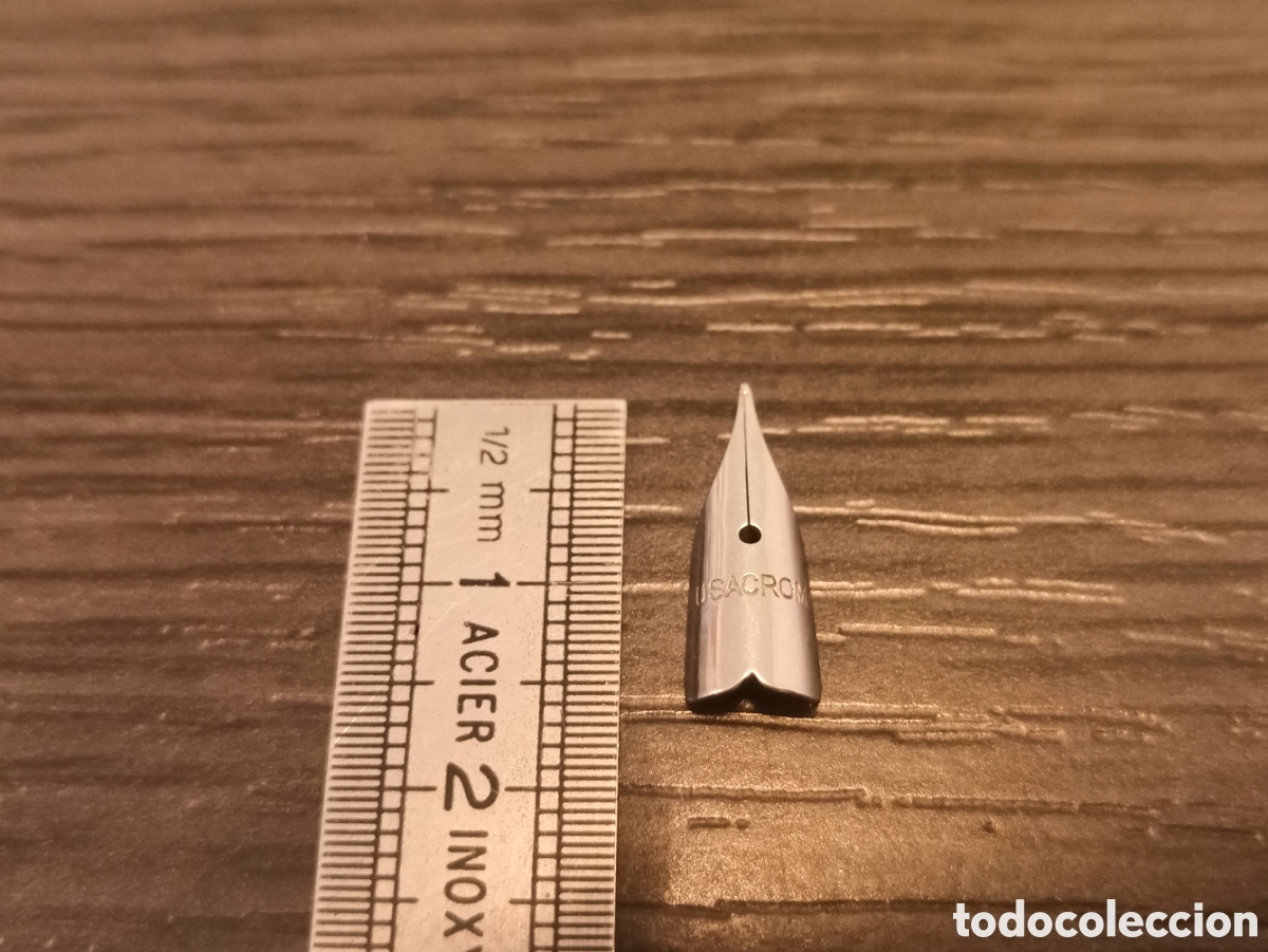 Plumas estilogr&aacute;ficas antiguas: Antiguo Plum&iacute;n Estilogr&aacute;fica USACROM - Foto 9