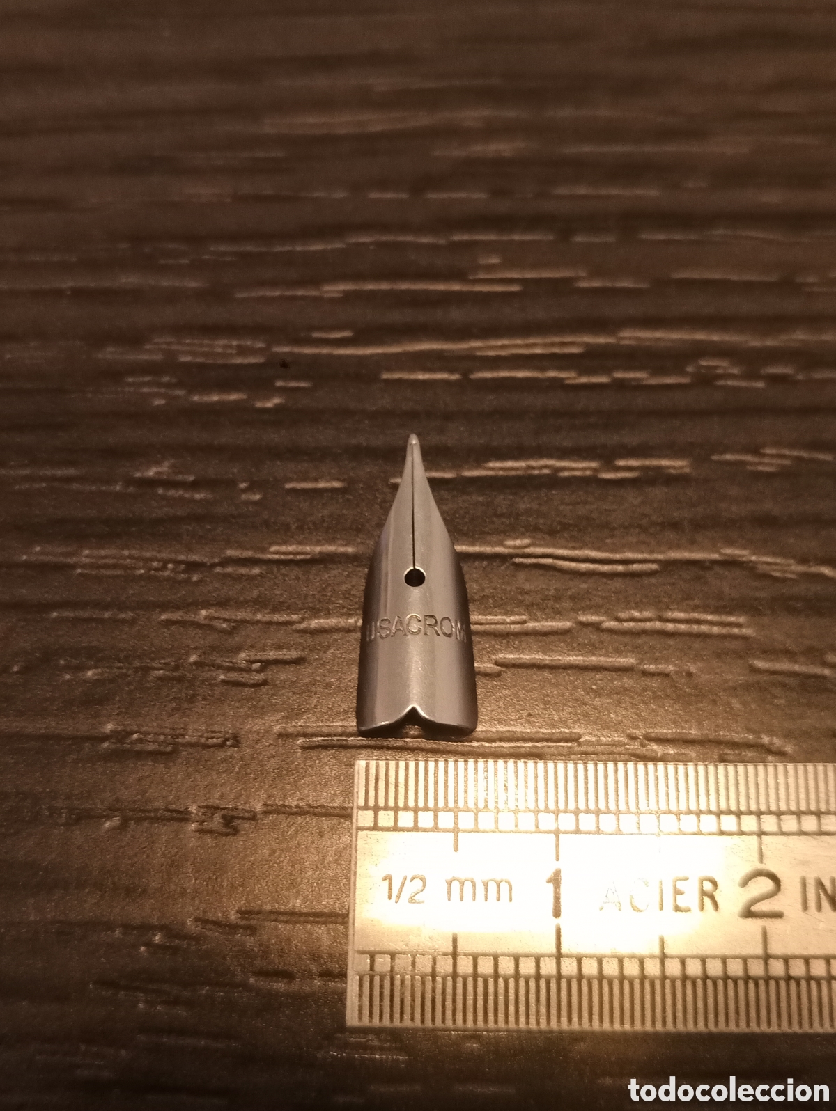 Plumas estilogr&aacute;ficas antiguas: Antiguo Plum&iacute;n Estilogr&aacute;fica USACROM - Foto 8