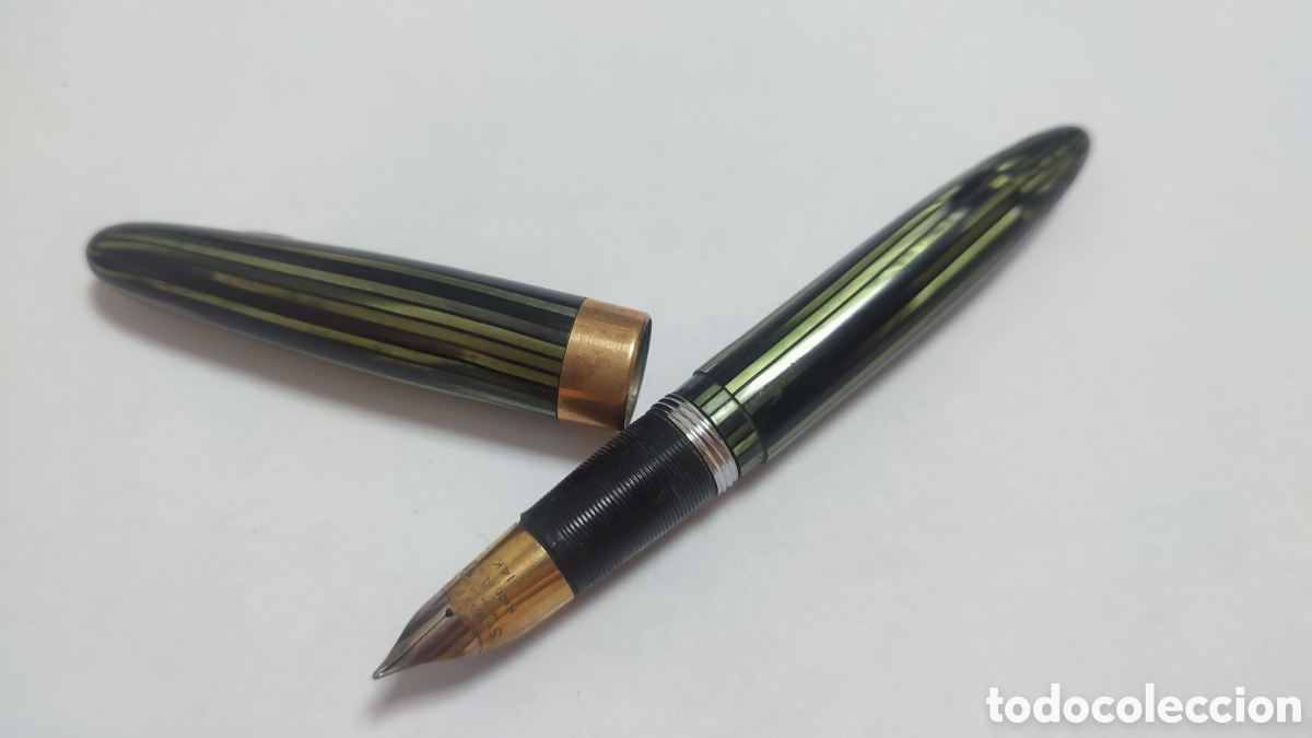 Plumas estilogr&aacute;ficas antiguas: ANTIGUA PLUMA Sheaffer Lifetime. - Foto 10