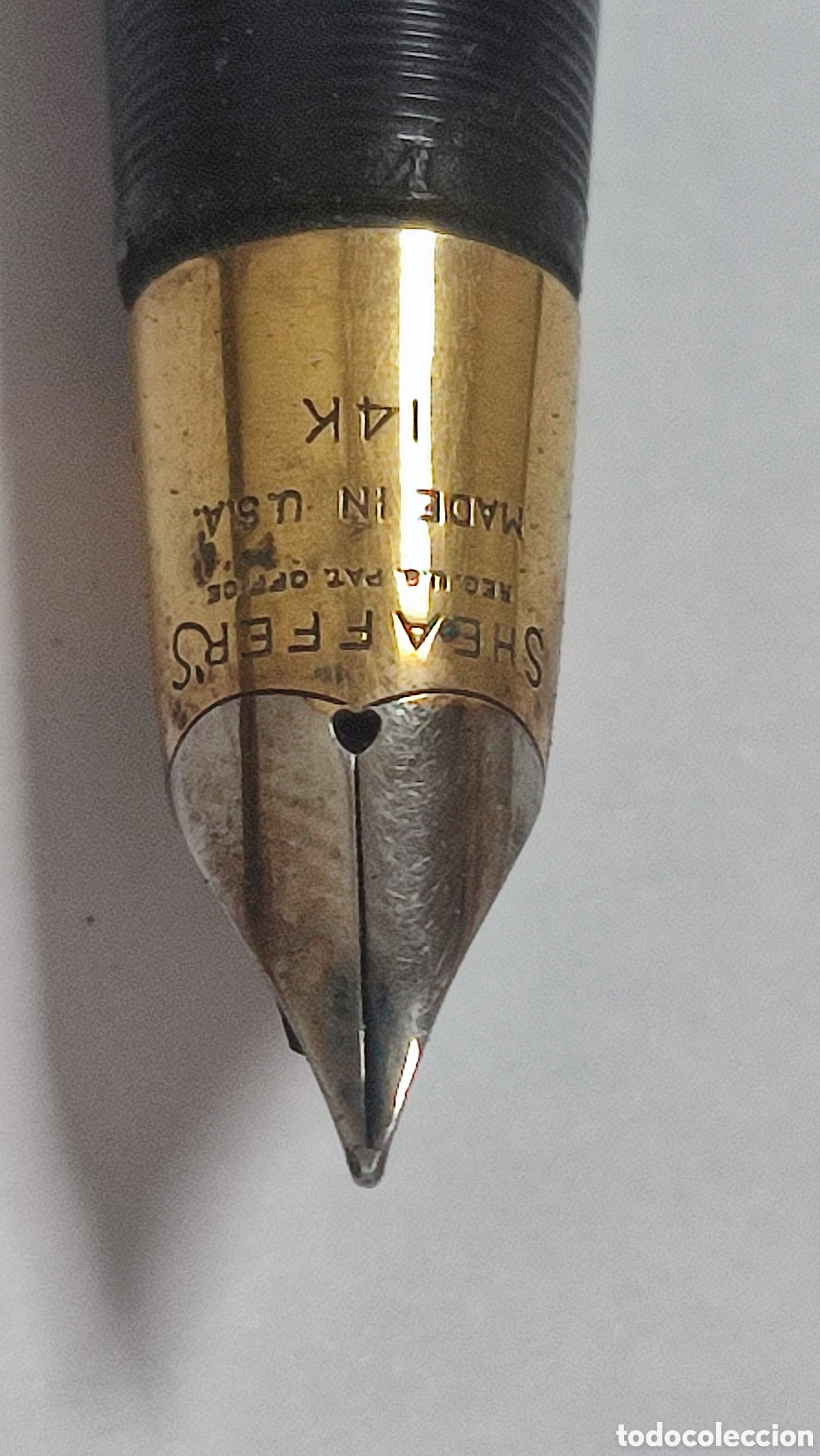 Plumas estilogr&aacute;ficas antiguas: ANTIGUA PLUMA Sheaffer Lifetime. - Foto 12