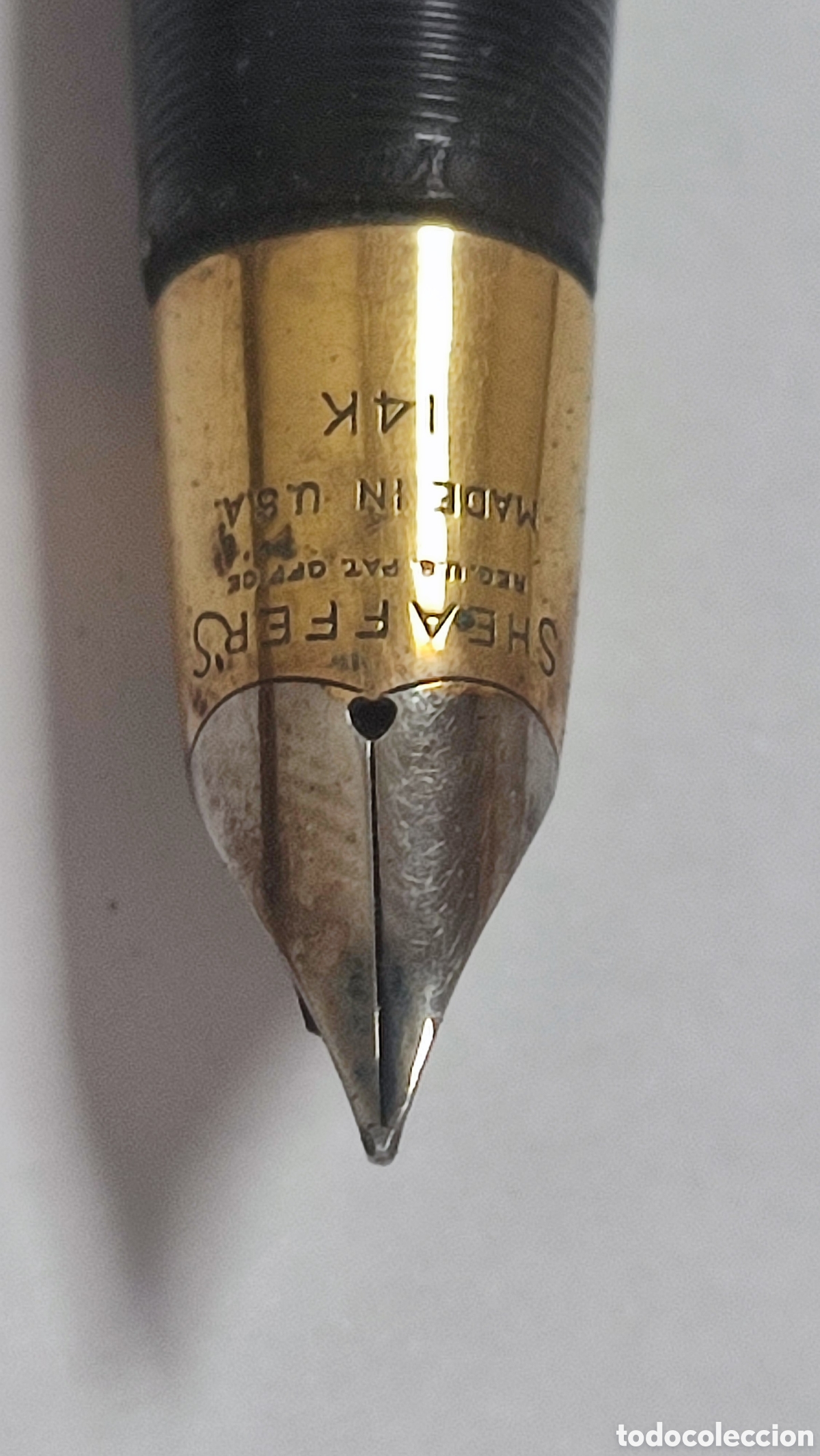Plumas estilogr&aacute;ficas antiguas: ANTIGUA PLUMA Sheaffer Lifetime. - Foto 13