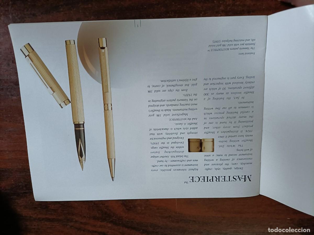 Plumas estilogr&aacute;ficas antiguas: CAT&Aacute;LOGO SHEAFFER -THE WRITING INSTRUMENTS. A&Ntilde;OS 90 - Foto 2