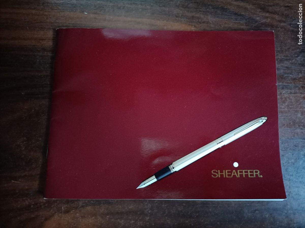 Plumas estilogr&aacute;ficas antiguas: CAT&Aacute;LOGO SHEAFFER -THE WRITING INSTRUMENTS. A&Ntilde;OS 90 - Foto 1