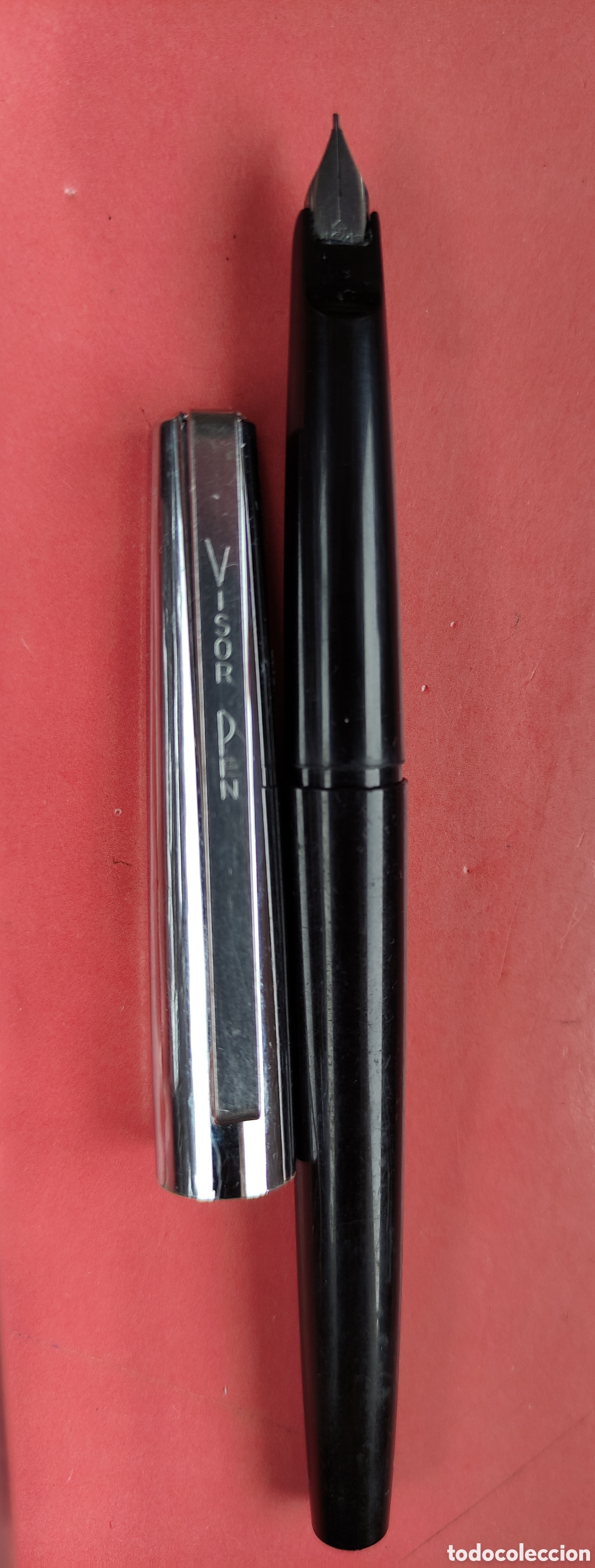 Plumas estilogr&aacute;ficas antiguas: Pluma estilografica VISOR PEN - Foto 3