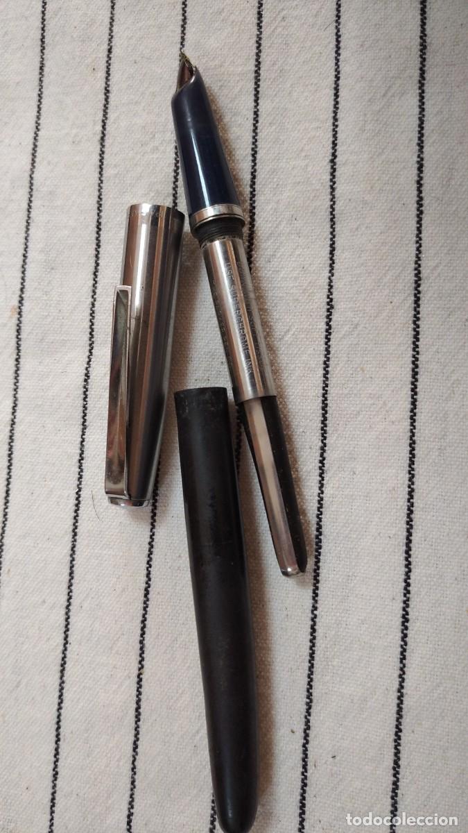 Plumas estilogr&aacute;ficas antiguas: Pluma Parker 21, made un usa - Foto 1