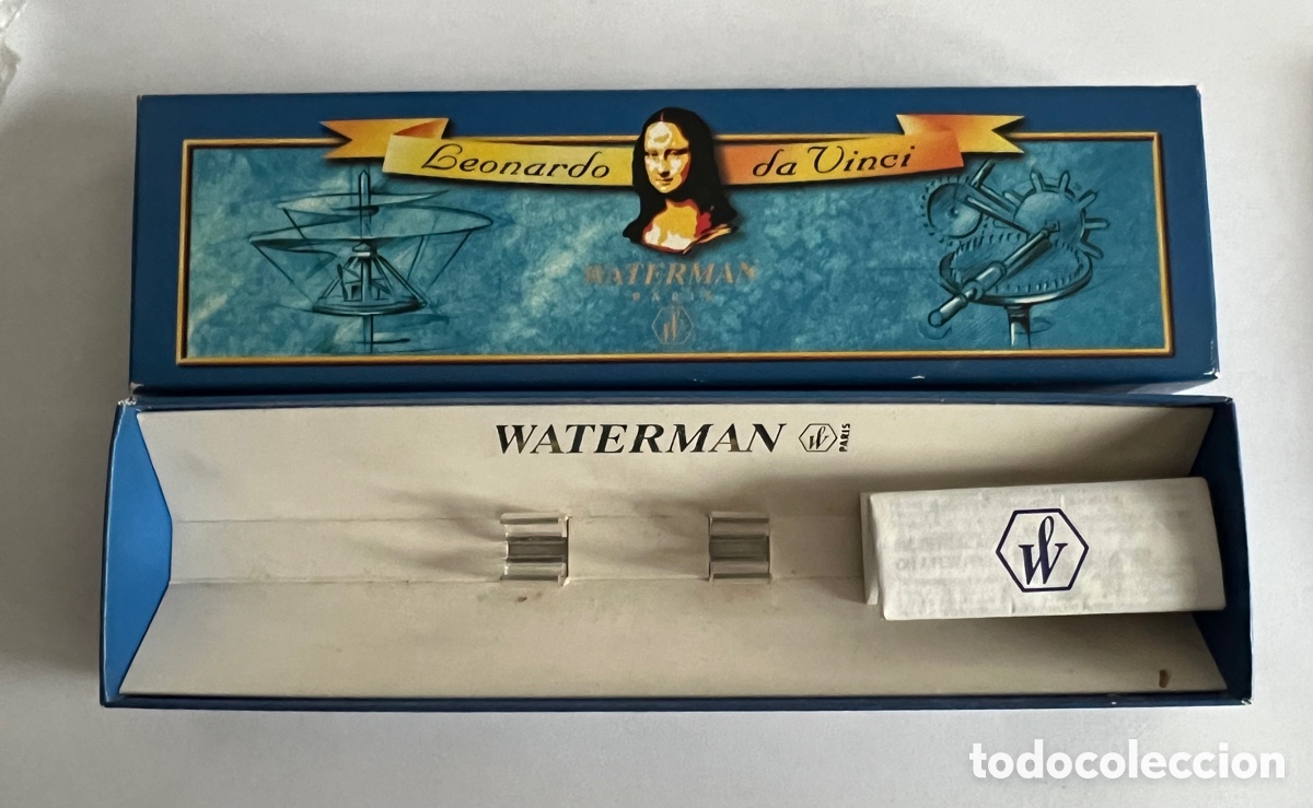 Plumas estilogr&aacute;ficas antiguas: Pluma Waterman Leonardo Da Vinci - Foto 2