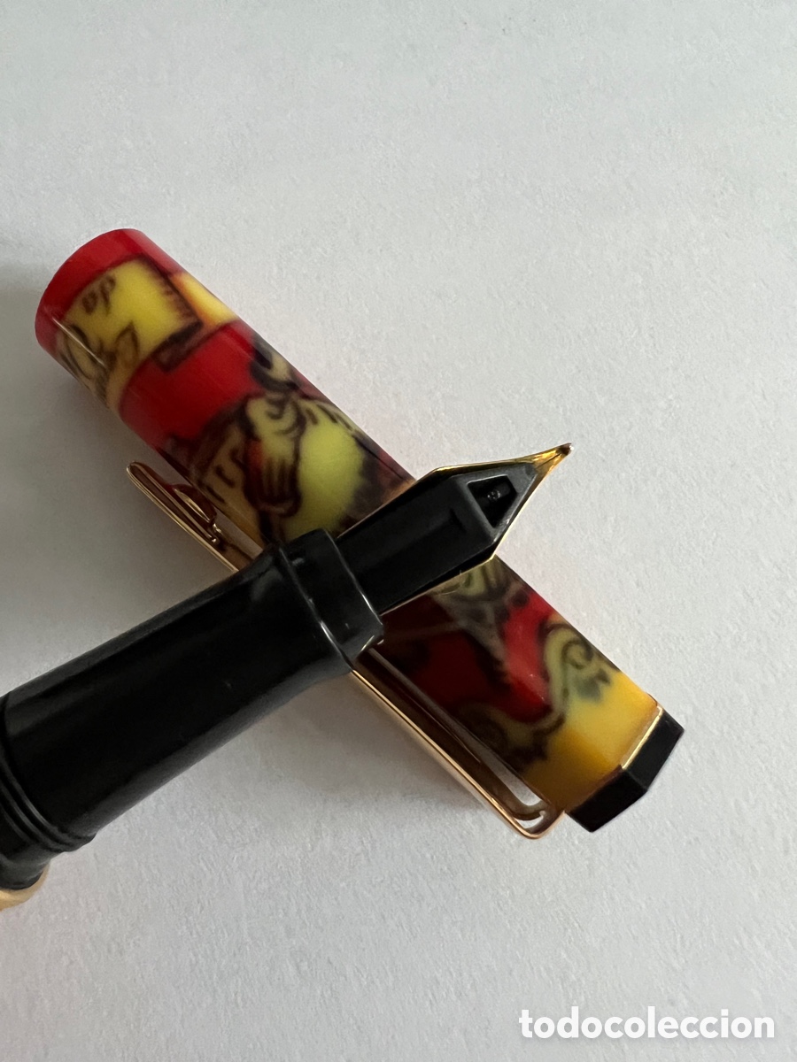 Plumas estilogr&aacute;ficas antiguas: Pluma Waterman Leonardo Da Vinci - Foto 7