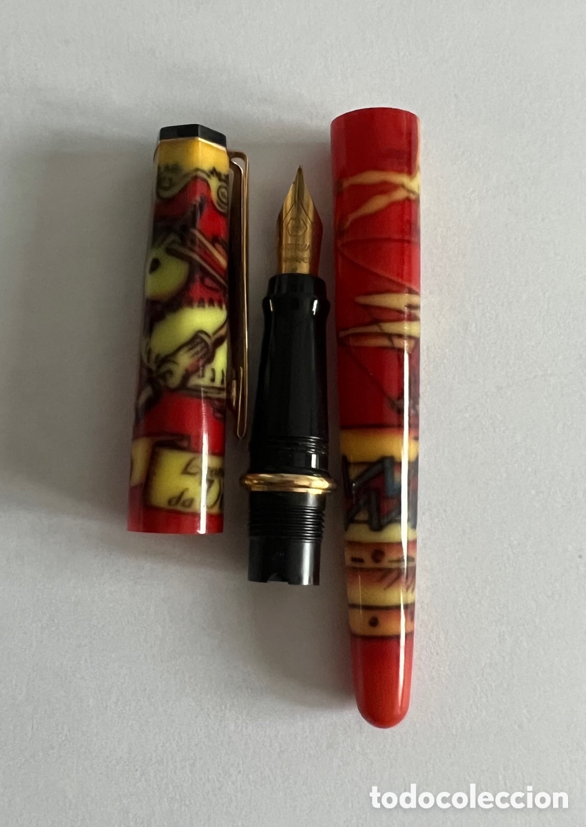 Plumas estilogr&aacute;ficas antiguas: Pluma Waterman Leonardo Da Vinci - Foto 9