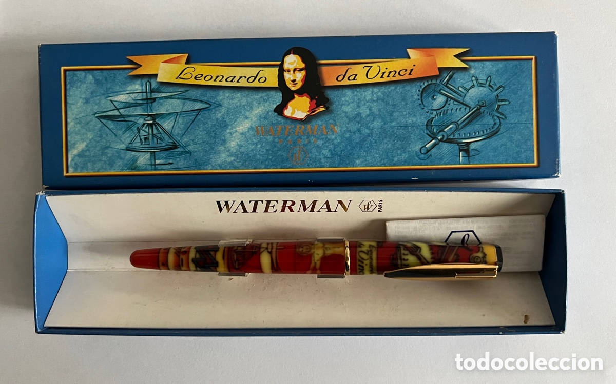 Plumas estilogr&aacute;ficas antiguas: Pluma Waterman Leonardo Da Vinci - Foto 1