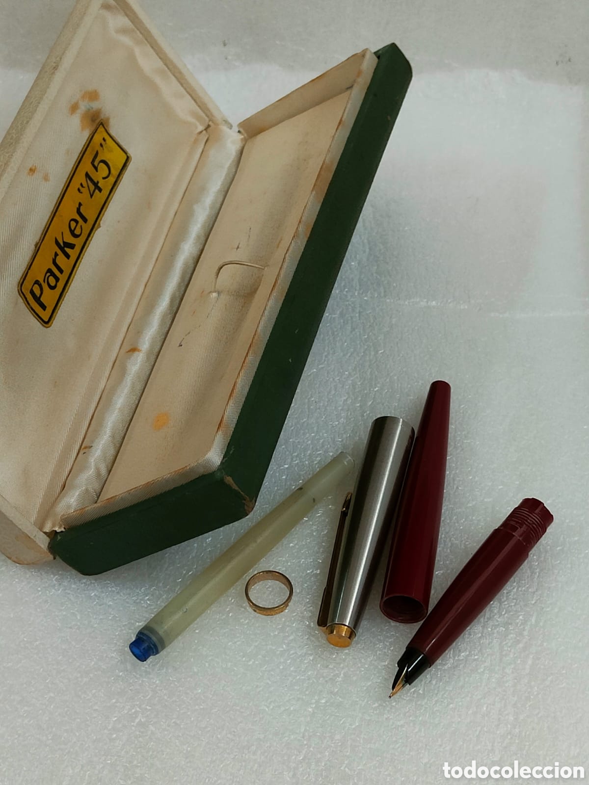 Plumas estilogr&aacute;ficas antiguas: Pluma estilogr&aacute;fica Parker 45 Classic - Foto 5