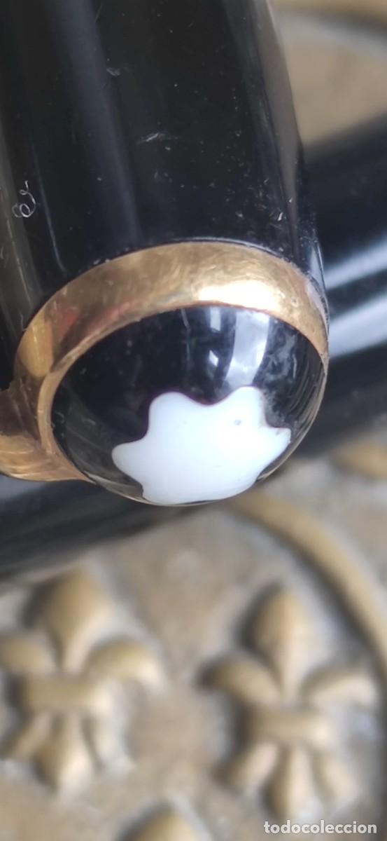 Plumas estilogr&aacute;ficas antiguas: MontBlanc 254. Grabada AEG - Foto 7
