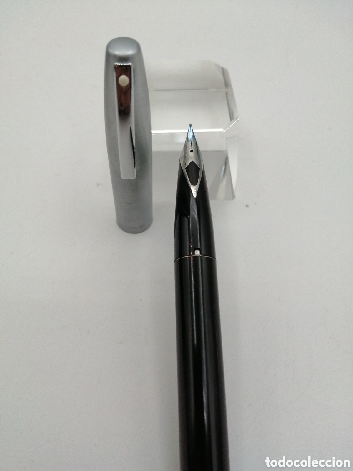 Plumas estilogr&aacute;ficas antiguas: Pluma estilogr&aacute;fica Sheaffer 440-medium - Foto 3