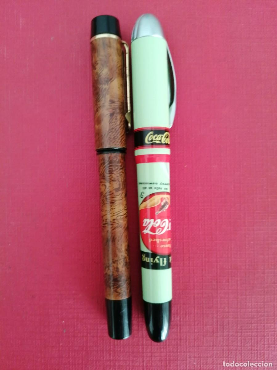 Plumas estilogr&aacute;ficas antiguas: Dos Plumas Estilogr&aacute;ficas Stypen - Foto 2