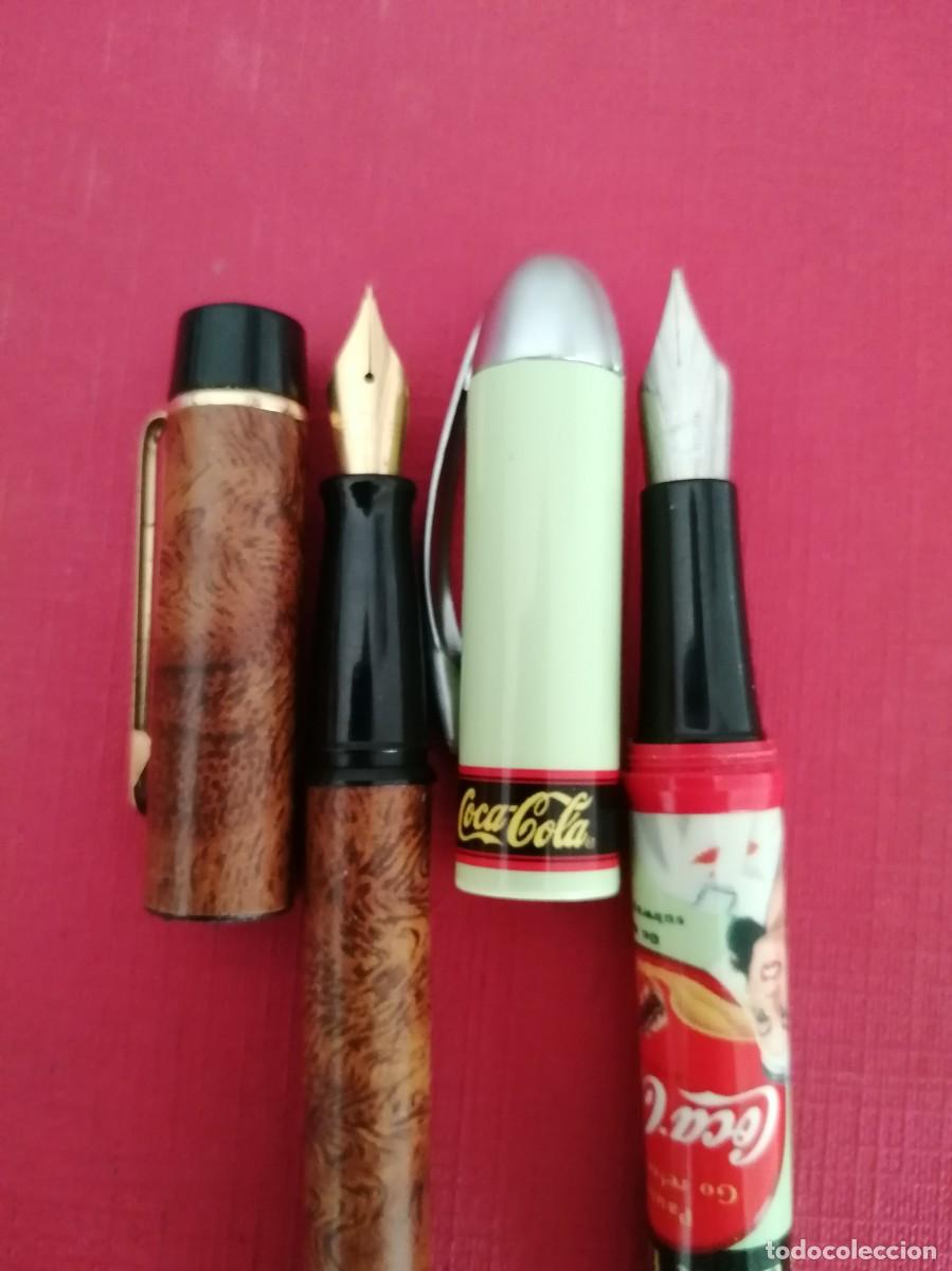 Plumas estilogr&aacute;ficas antiguas: Dos Plumas Estilogr&aacute;ficas Stypen - Foto 3