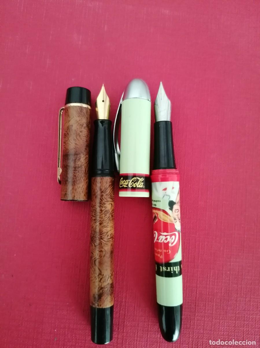 Plumas estilogr&aacute;ficas antiguas: Dos Plumas Estilogr&aacute;ficas Stypen - Foto 5