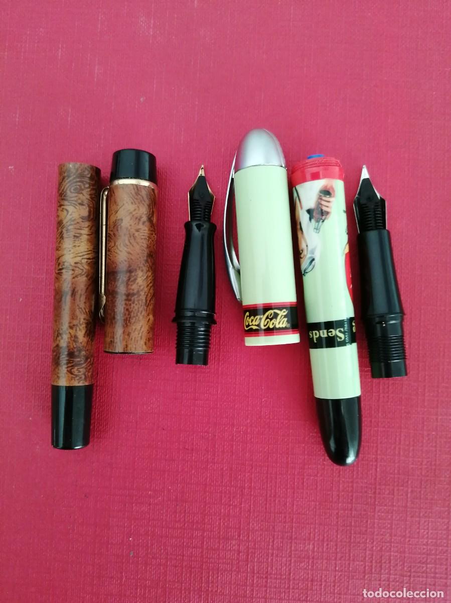 Plumas estilogr&aacute;ficas antiguas: Dos Plumas Estilogr&aacute;ficas Stypen - Foto 6