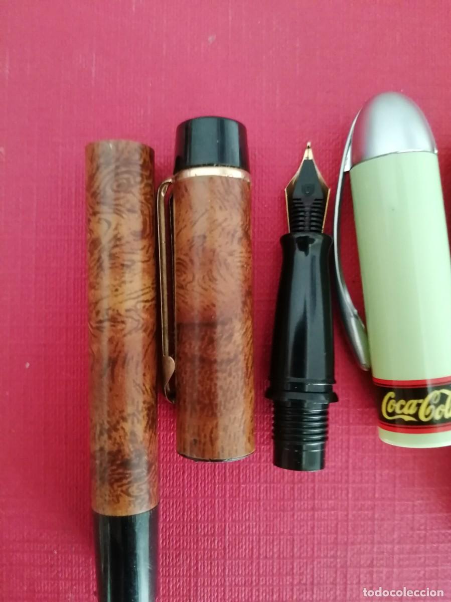 Plumas estilogr&aacute;ficas antiguas: Dos Plumas Estilogr&aacute;ficas Stypen - Foto 8
