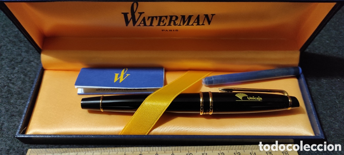 Plumas estilogr&aacute;ficas antiguas: Lote Pluma Waterman Expert. Nuevo - Foto 4