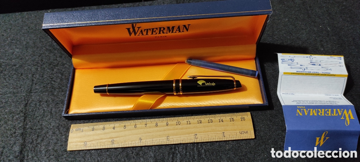 Plumas estilogr&aacute;ficas antiguas: Lote Pluma Waterman Expert. Nuevo - Foto 1