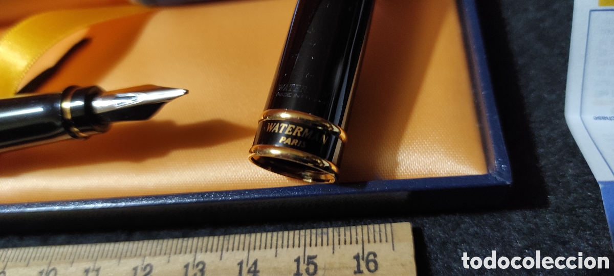 Plumas estilogr&aacute;ficas antiguas: Lote Pluma Waterman Expert. Nuevo - Foto 8