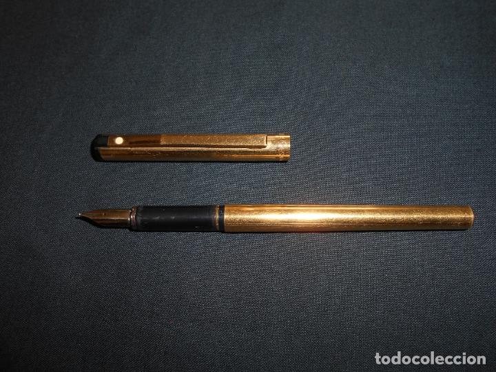 Plumas estilogr&aacute;ficas antiguas: PLUMA SHEAFFER - MADE IN U.S.A. - GOLD ELECTROPLATED - Foto 3