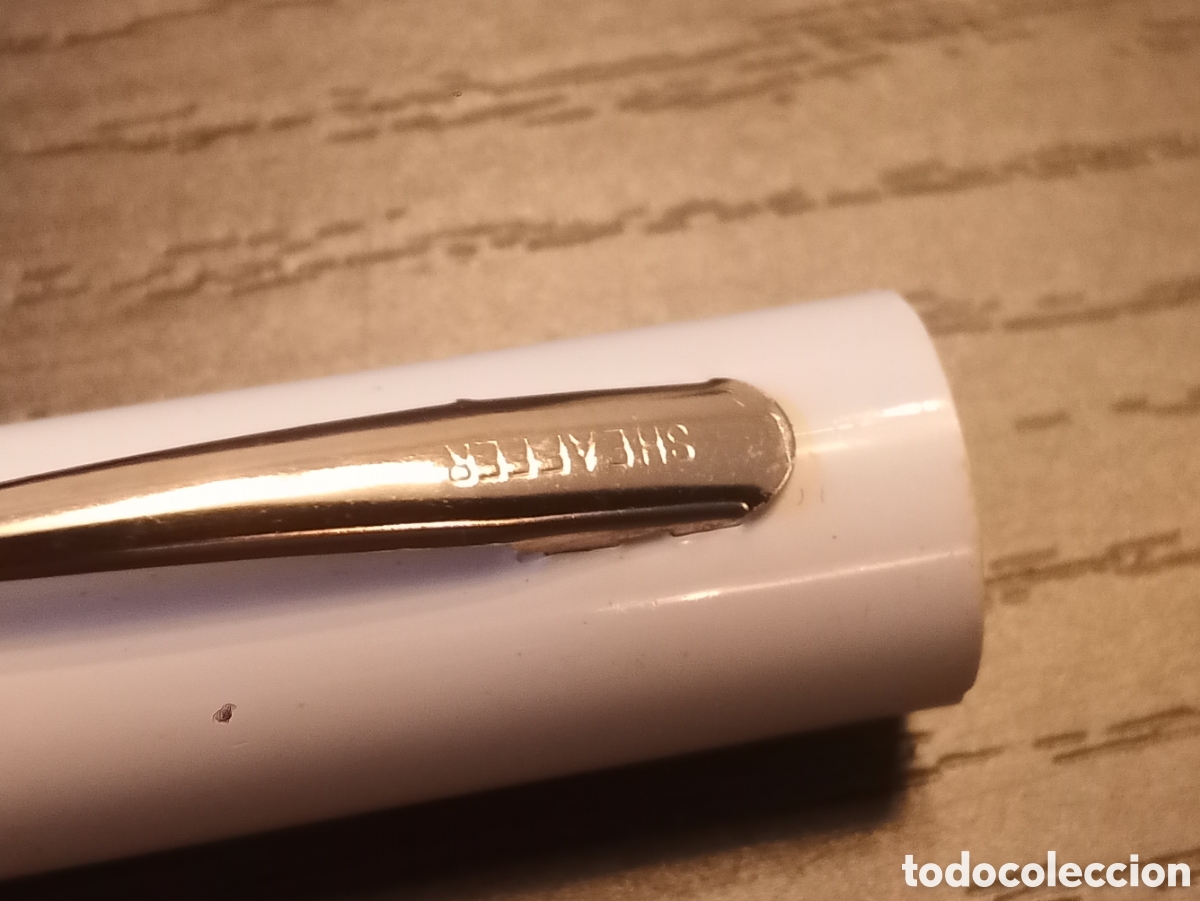 Plumas estilogr&aacute;ficas antiguas: Antigua Estilogr&aacute;fica SHEAFFER NONONSENSE JOGGING - Foto 7