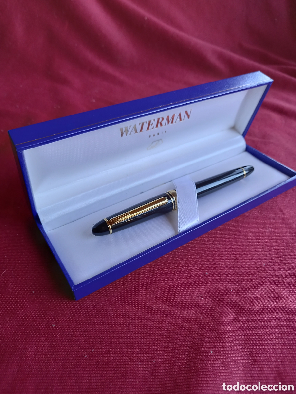 Plumas estilogr&aacute;ficas antiguas: CAJA WATERMAN MAS PLUMA A IDENTIFICAR - Foto 1
