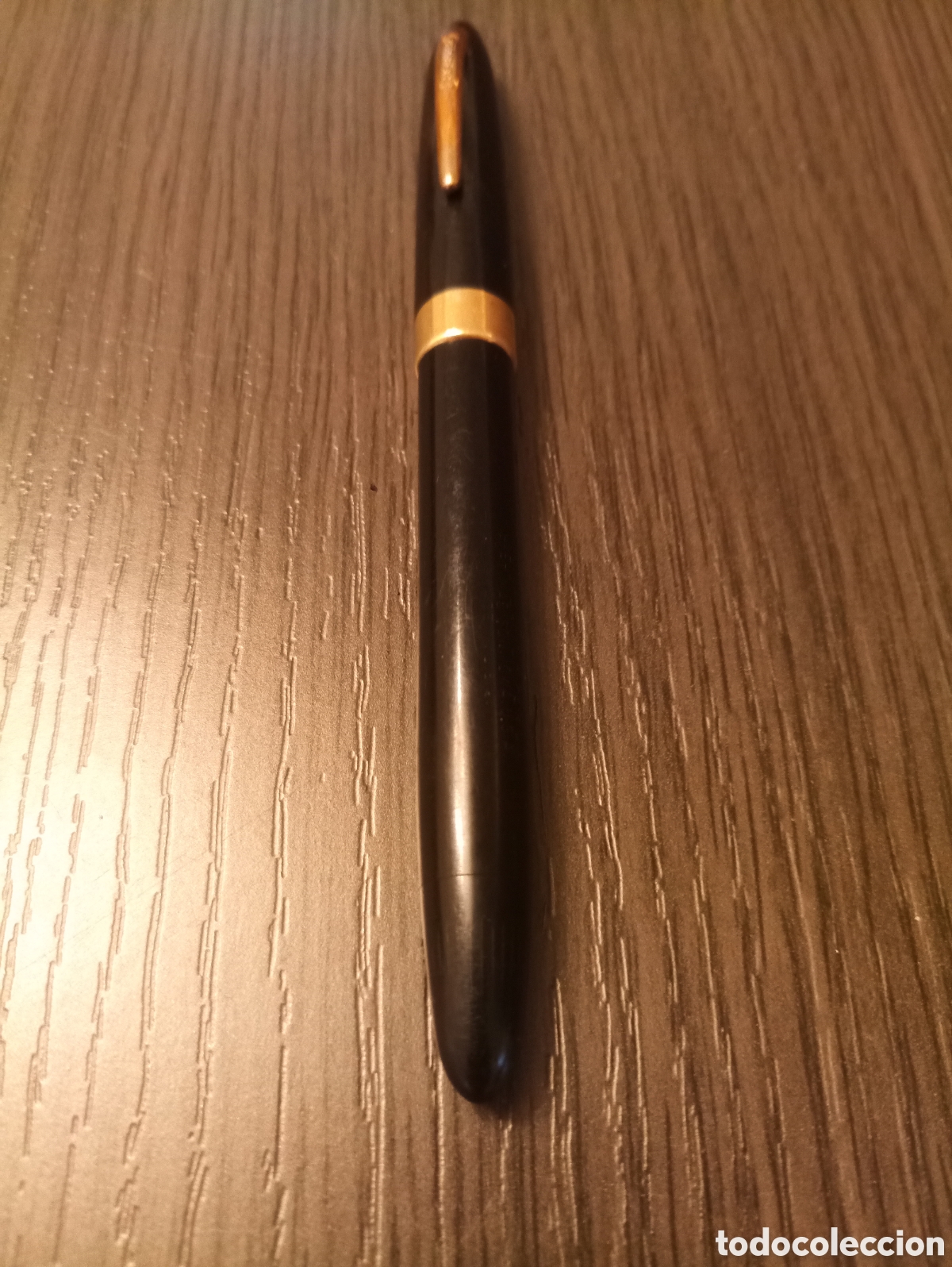 Plumas estilogr&aacute;ficas antiguas: Antigua Estilogr&aacute;fica SHEAFFER CREST TOUCHDOWN - Foto 3