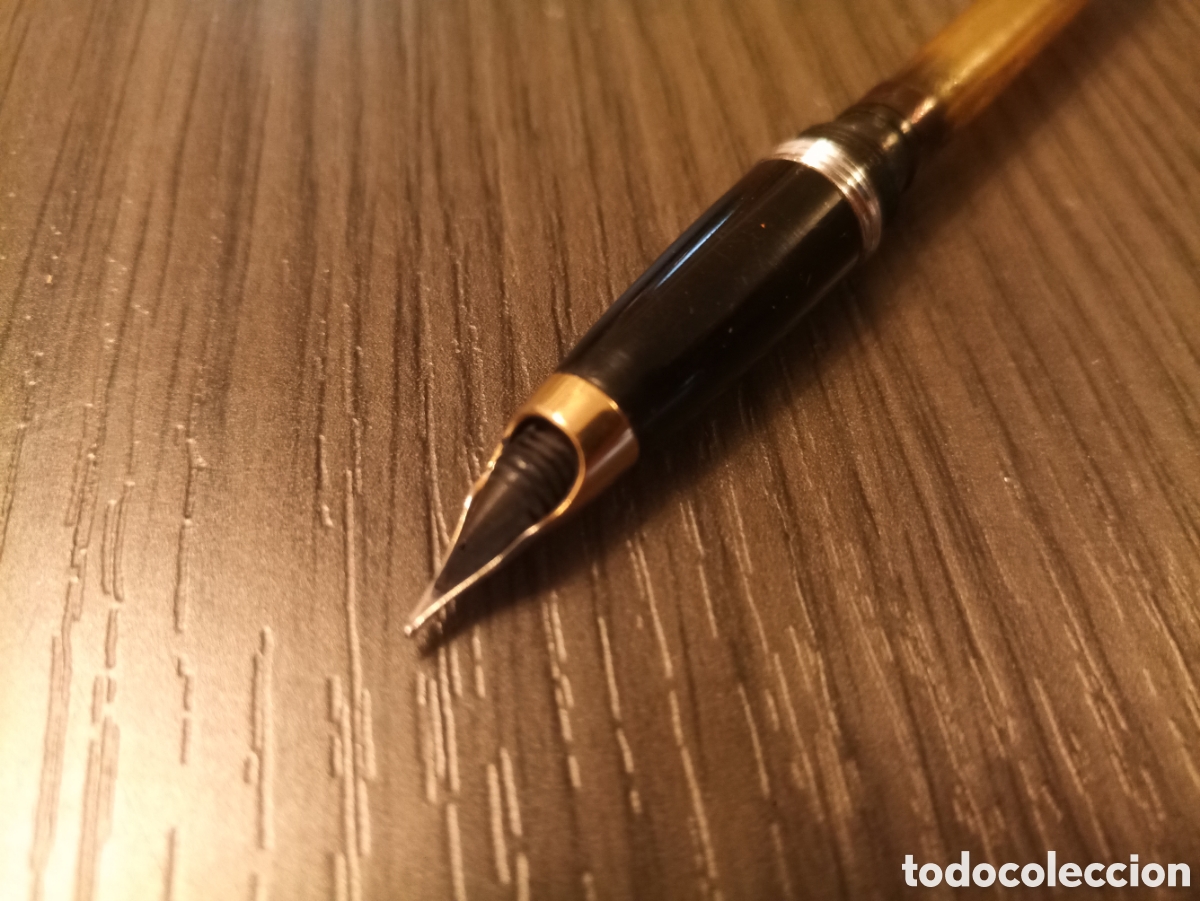 Plumas estilogr&aacute;ficas antiguas: Antigua Estilogr&aacute;fica SHEAFFER CREST TOUCHDOWN - Foto 10