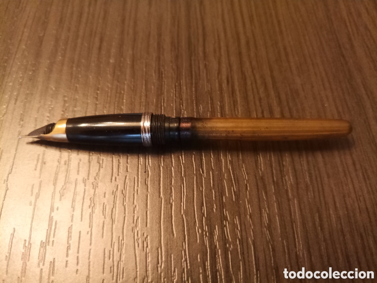 Plumas estilogr&aacute;ficas antiguas: Antigua Estilogr&aacute;fica SHEAFFER CREST TOUCHDOWN - Foto 11