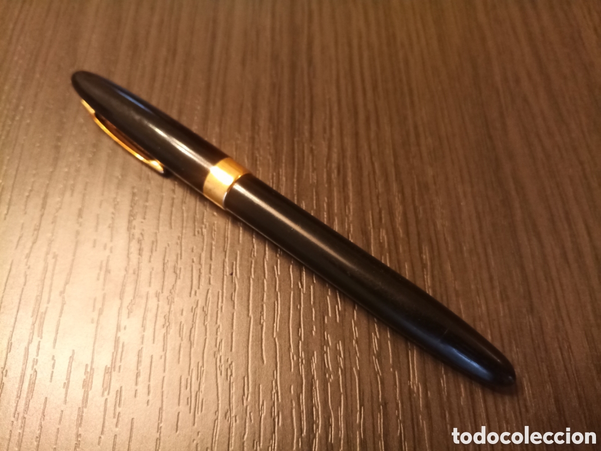 Plumas estilogr&aacute;ficas antiguas: Antigua Estilogr&aacute;fica SHEAFFER CREST TOUCHDOWN - Foto 13