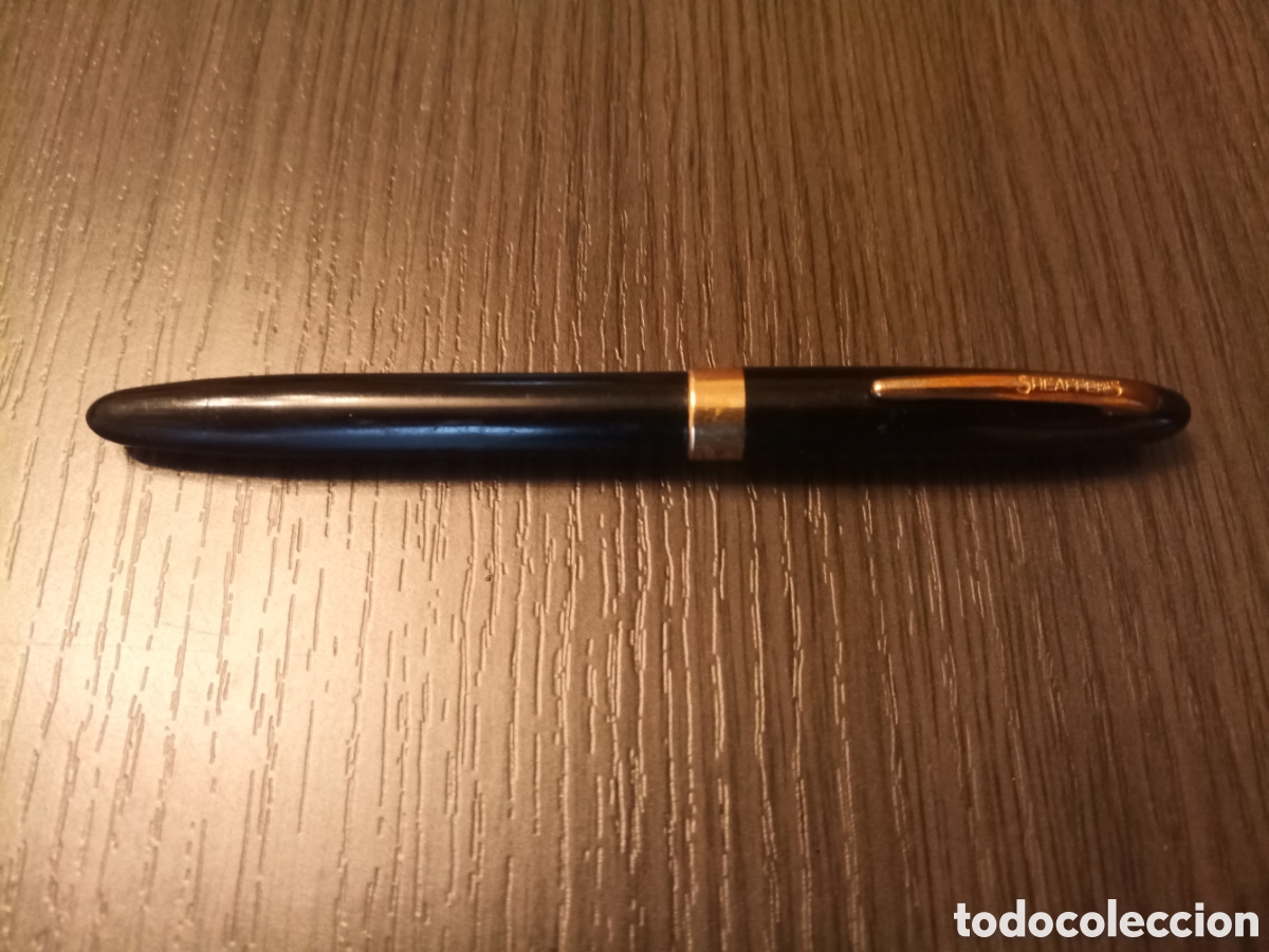 Plumas estilogr&aacute;ficas antiguas: Antigua Estilogr&aacute;fica SHEAFFER CREST TOUCHDOWN - Foto 15