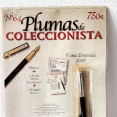 Plumas estilográficas antiguas: PLUMA ESMERALDA 2000 - PLUMAS DE COLECCIONISTA EDILIBRO Nº 64 - EN BLISTER