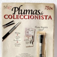 Plumas estilográficas antiguas: PLUMA ARGENTA 1990 - PLUMAS DE COLECCIONISTA EDILIBRO Nº 67 - EN BLISTER